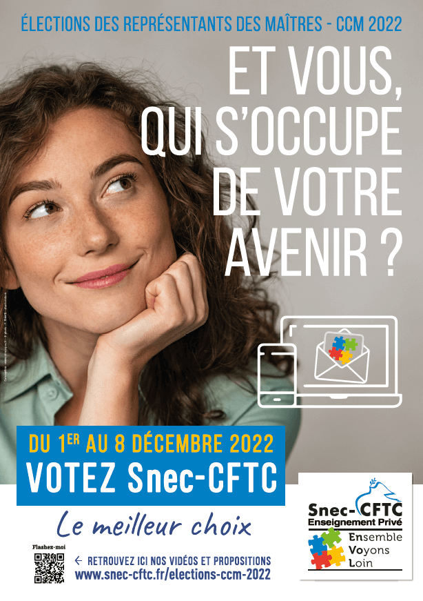 Elections CCM 2022 : votez Snec-CFTC !