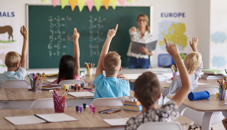 Enseignant en classe Enseignant en classe