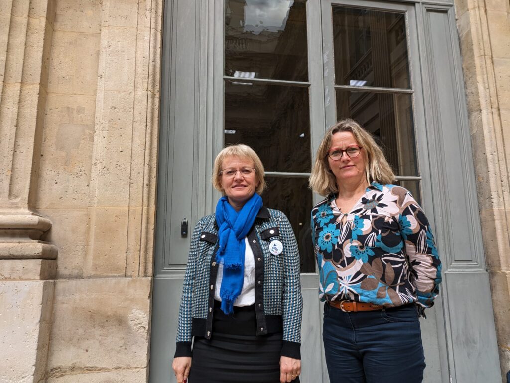 Anne Cabaret et Véronique Cotrelle