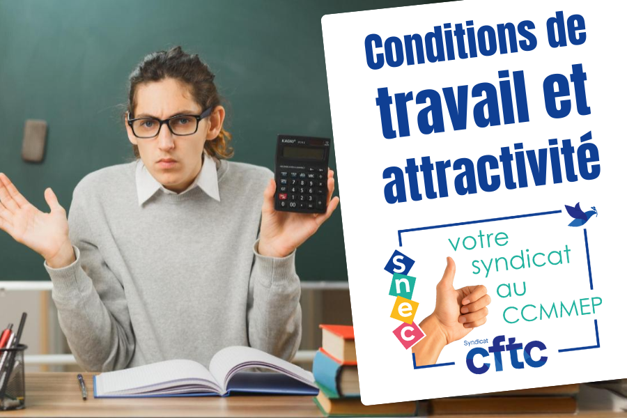 Conditions de travail et attractivité du métier d'enseignant